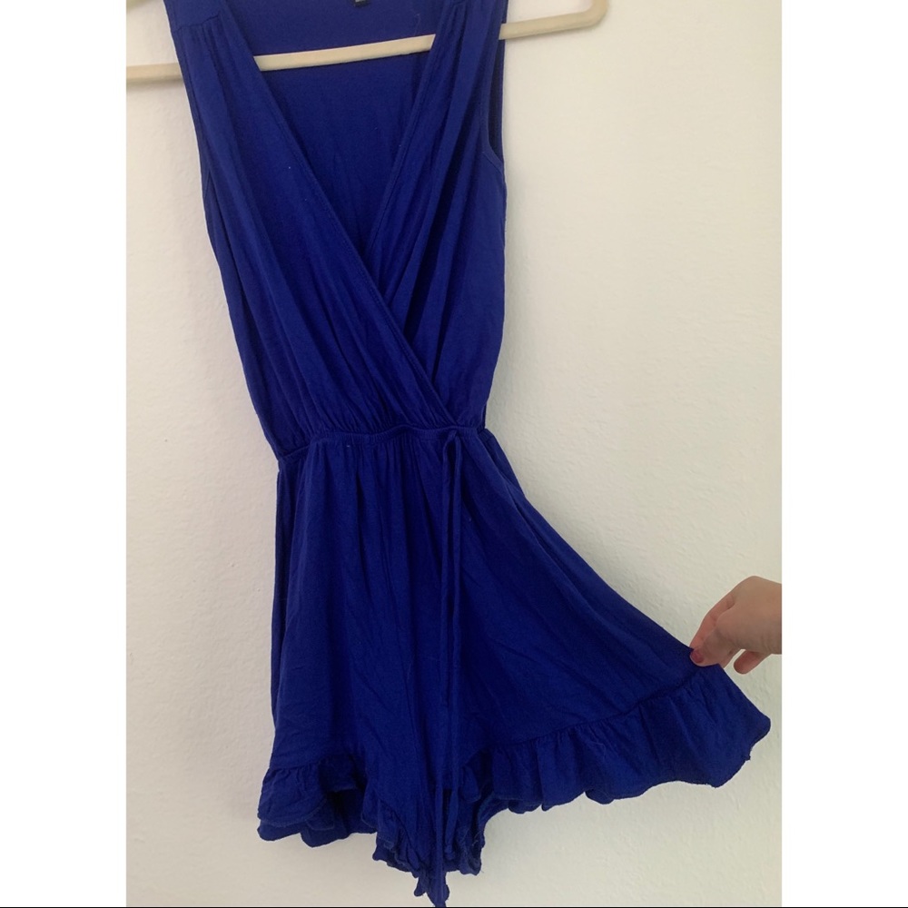 Blue romper